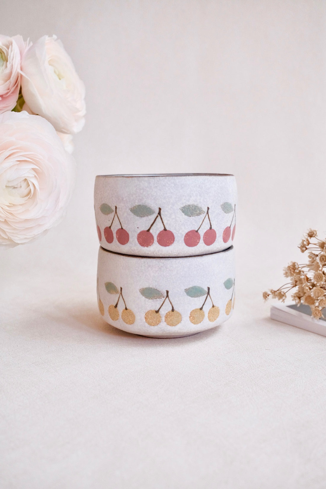 Kei Mitsumochi ミツ持啓 Cherry Bowl - Red KM71