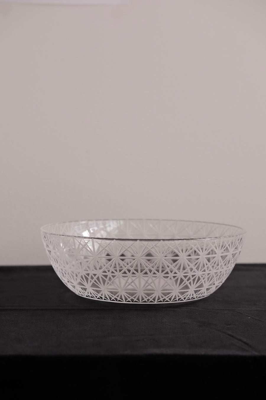 Miki Yamaguchi 山口未来 Kiriko Glass Large Bowl Vine