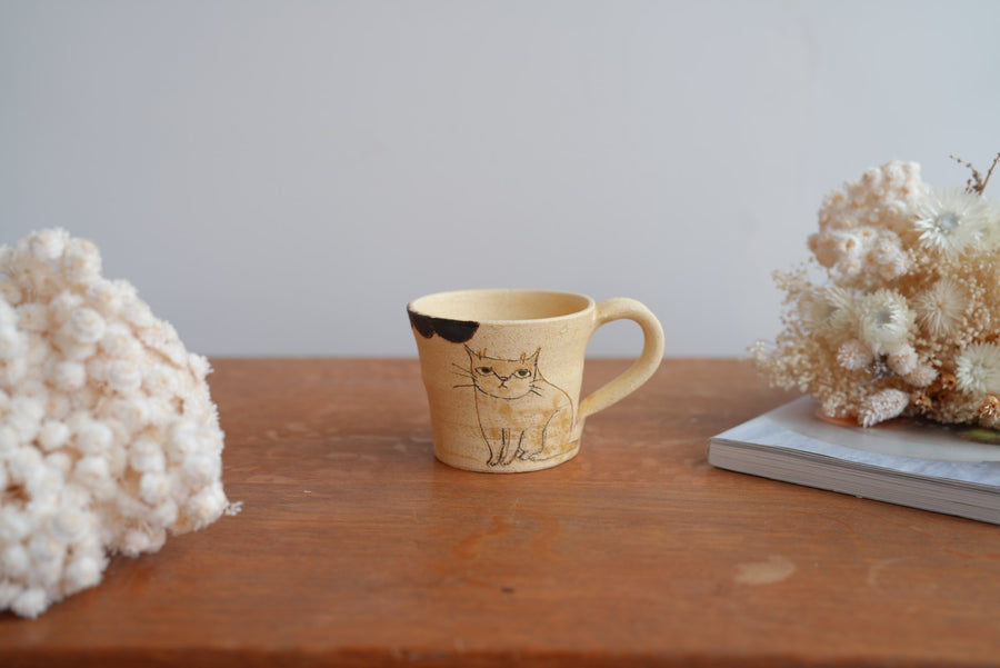 Shoko Hirano 平野照子 Cat Mug SR01 #8