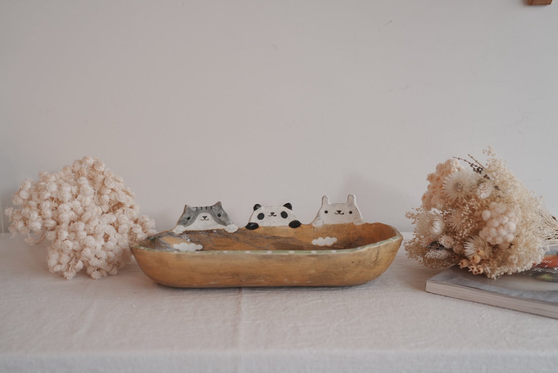 Fumiko Tsuchihashi 土橋文子 - Large Oval Deep Plate FT20 #1