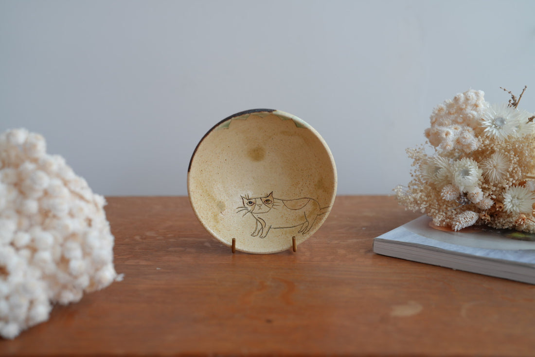 Shoko Hirano 平野照子 Cat Rice Bowl SR08 #5