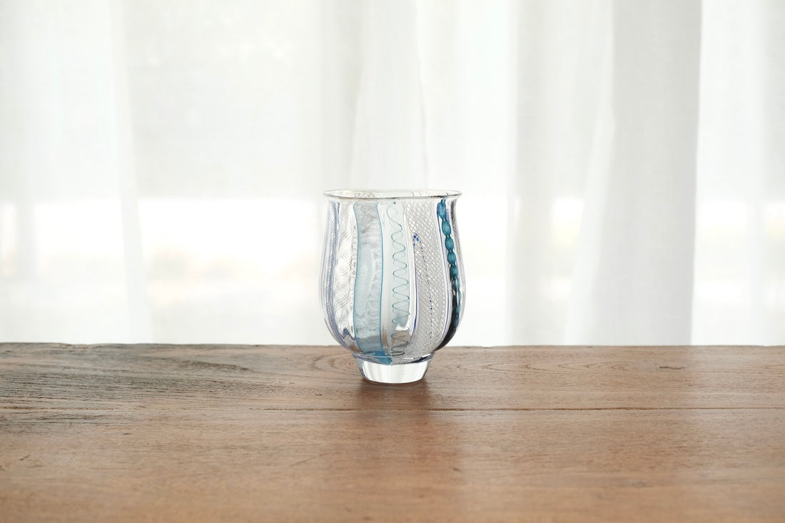 Makiko Kitagata 北形槙子 Lace Round Glass MG08