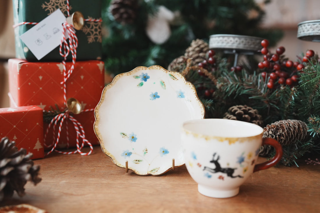 Misao Yajima 矢島操 Mug with Saucer Set MY05
