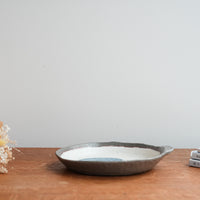 Hapun Pottery 拝志睦子 Large Deep Plate HP06