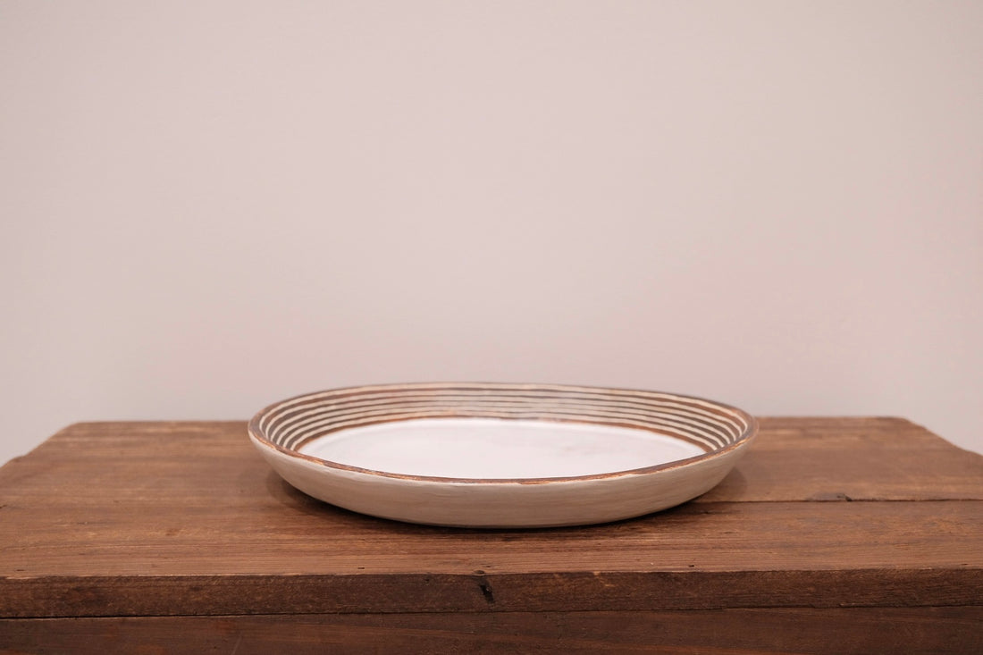 Emishi Kobo 池田匡優&美弥子 - Large Round Plate EK11