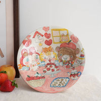 Asako Yamaguchi 山口麻子 Animal Pedestal Plate AI24