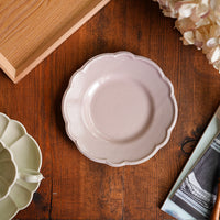 Atelier Gyuusha Small Floral Shape Round Plate