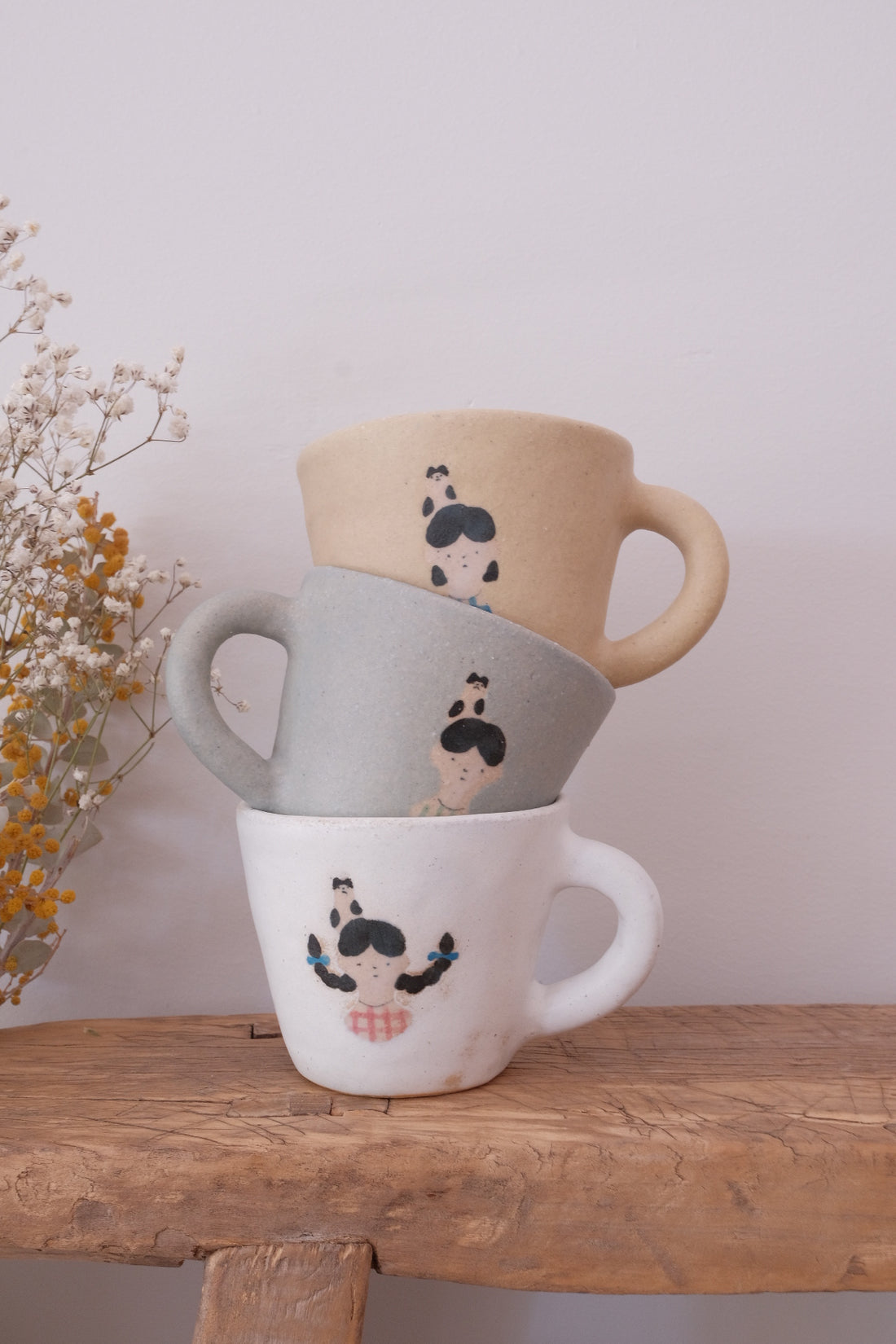 Aya Watanuki 綿貫彩 Mug Large - Blue Boy