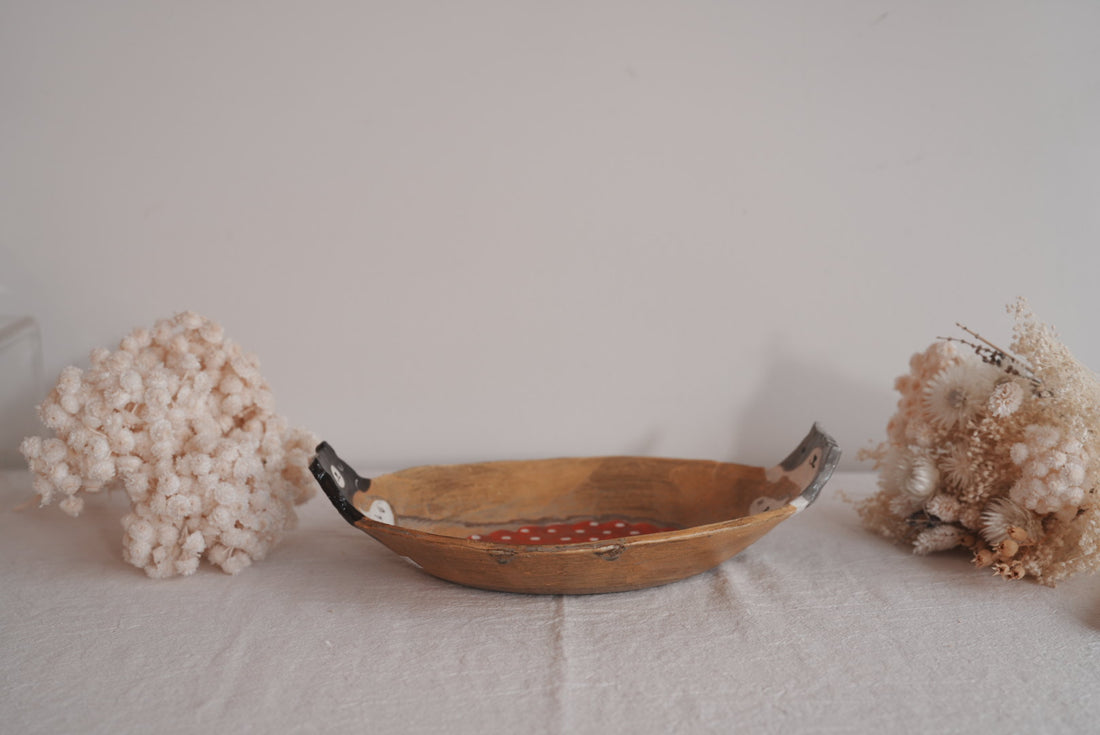 Fumiko Tsuchihashi 土橋文子 - Oval Deep Plate FT13 #5