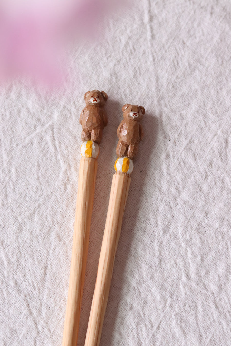 Ayataro Chopsticks - Bear with Ball - aya05