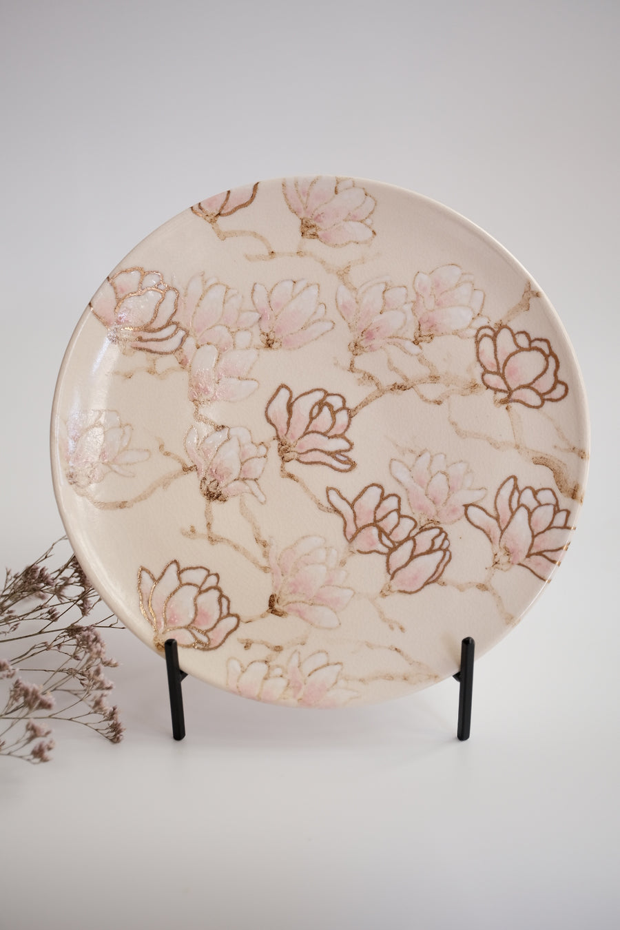 Taki Tomoda 友田多紀 Magnolia Large Plate - TT07