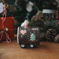 Akio Toyama 外山亜基雄 - Wood Grain Car Mug AT01