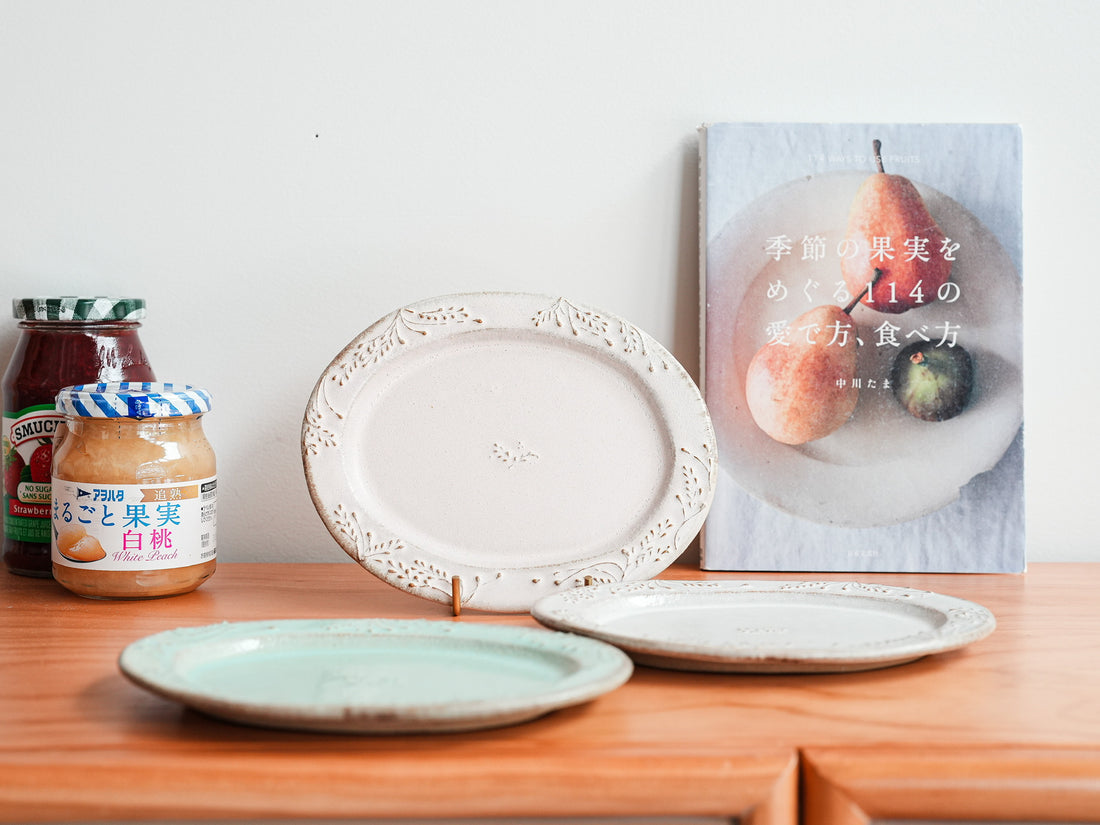 Satomi Motohashi 本橋里美 Oval Plate SM08