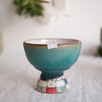 Tsubouchi Mayumi 坪内真弓 Hand Painted Goblet MT17 - #4