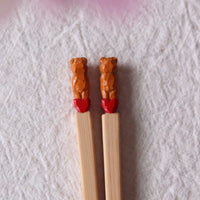 Ayataro Chopsticks - Bear with Heart - aya05