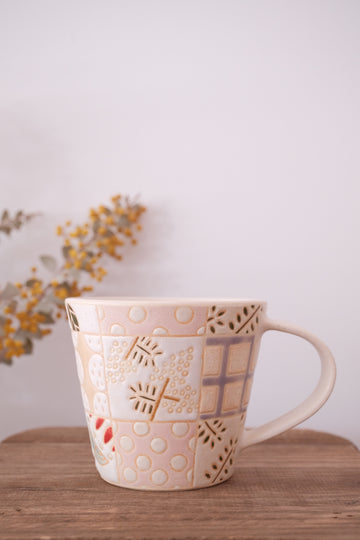 Makiko Furukawa 古川真紀子 Leaf Mug - Large