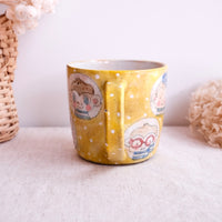 Asako Yamaguchi 山口麻子 Animal Grid Large Mug AI01