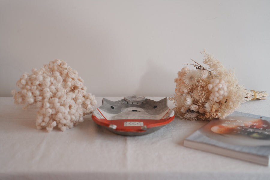 Fumiko Tsuchihashi 土橋文子 - Animal Shaped Plate FT17 #5