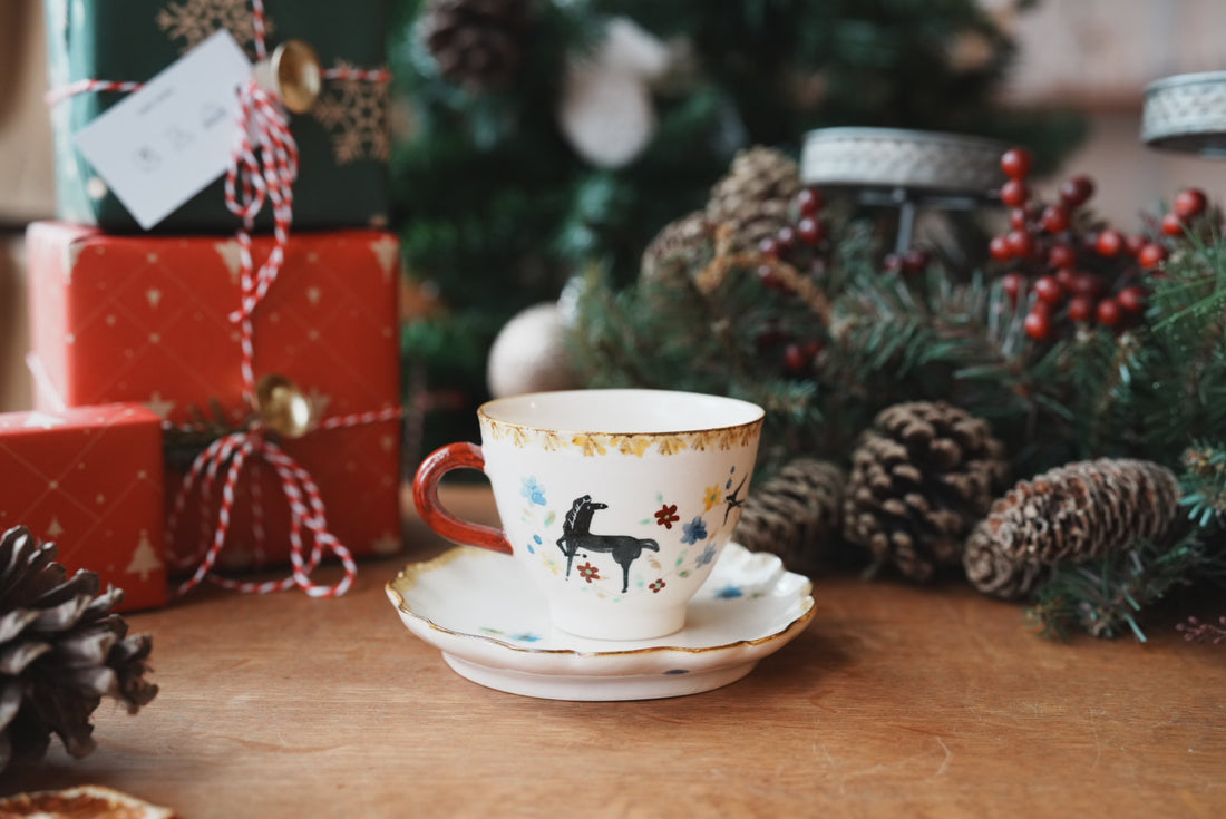 Misao Yajima 矢島操 Mug with Saucer Set MY05