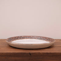 Emishi Kobo 池田匡優&美弥子 - Large Round Plate EK11