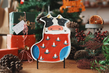 Coco Stone Christmas Plate CS03 #2