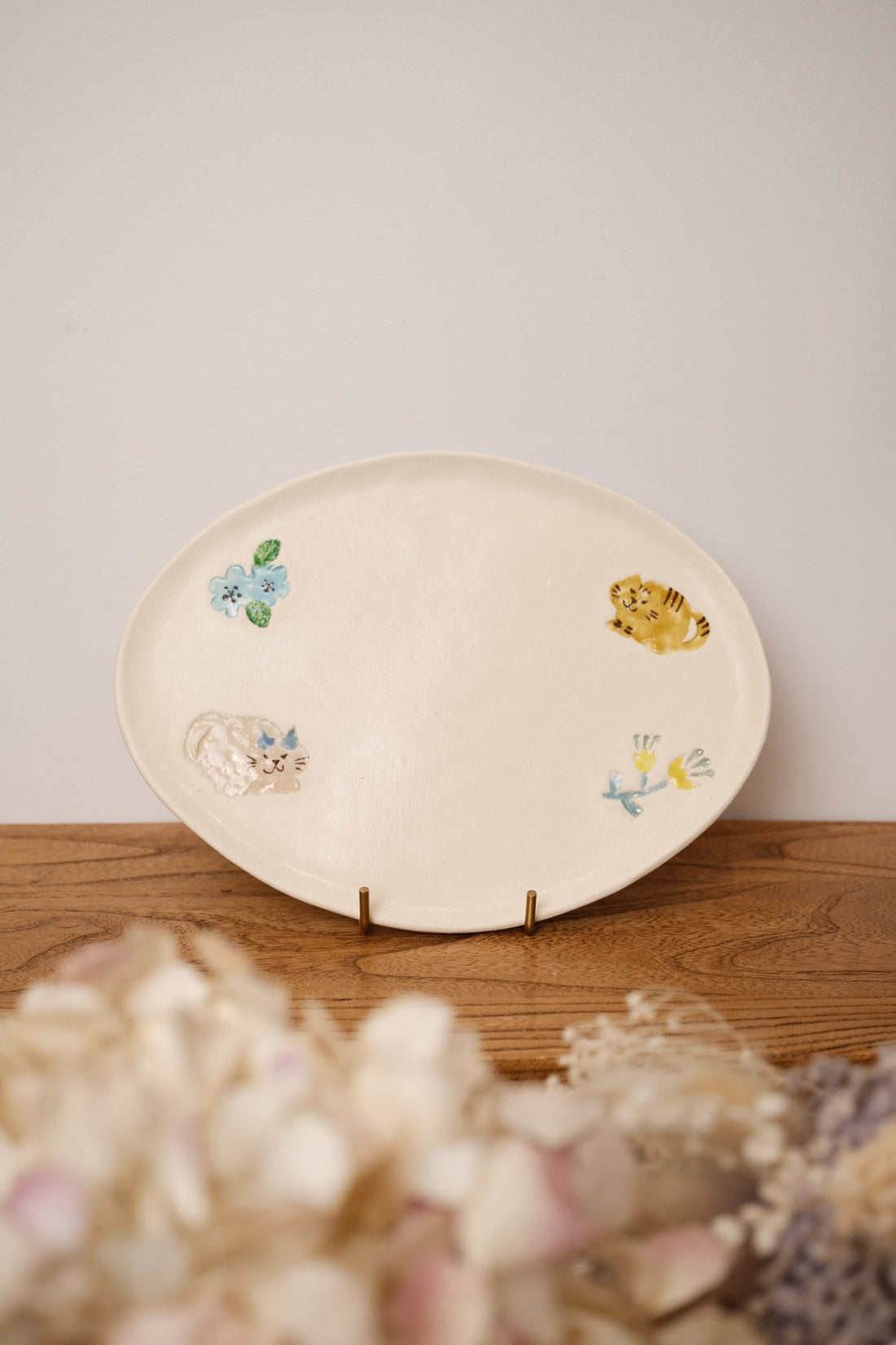Fukuda Yuko 福田友子 Oval Plate FU10