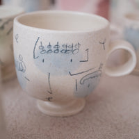 Zing Studio Hand-made Espresso Mug - Blue