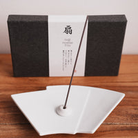 Kousaido Fan Shaped Incense Holder