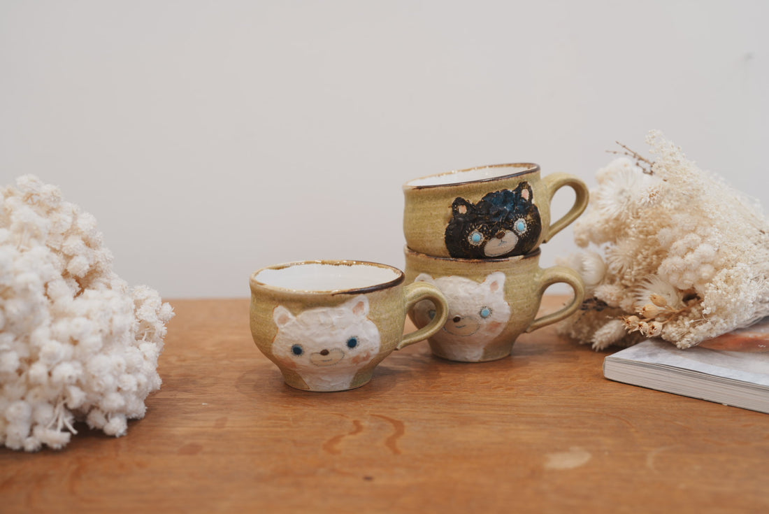 Tomoko Kubo コンガリ舍 Yellow Mug TK01