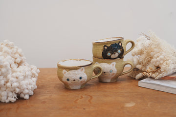 Tomoko Kubo コンガリ舍 Yellow Mug TK01