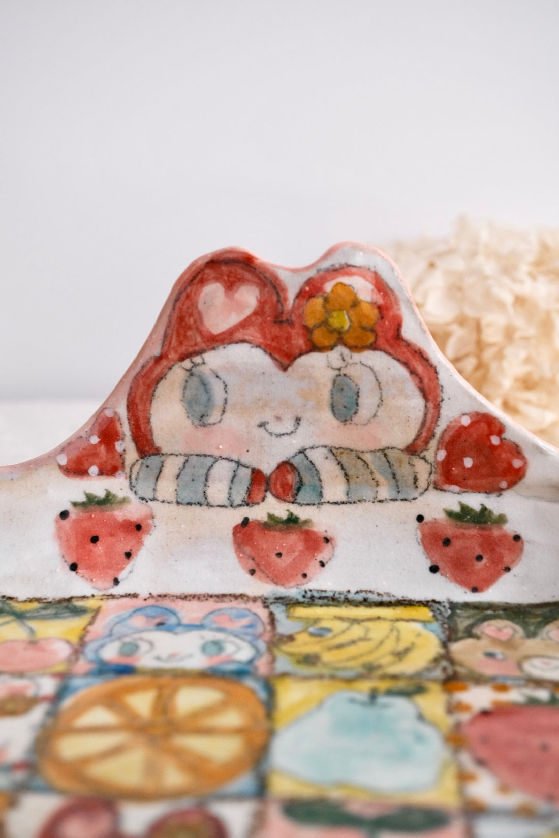 Asako Yamaguchi 山口麻子 Animal Square Deep Plate AI26