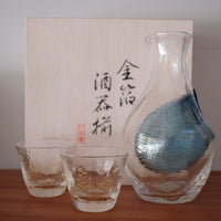 Toyo-sasaki Sake Set-Blue