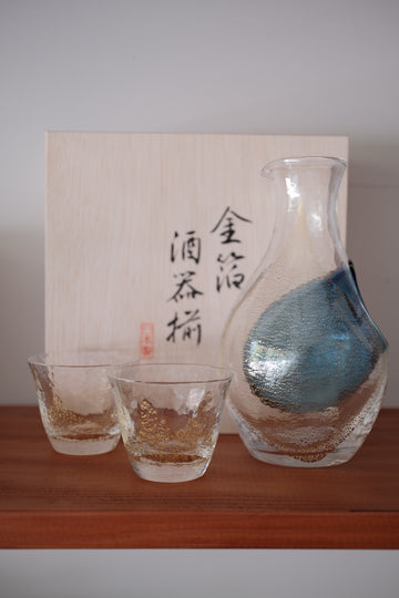 Toyo-sasaki Sake Set-Blue