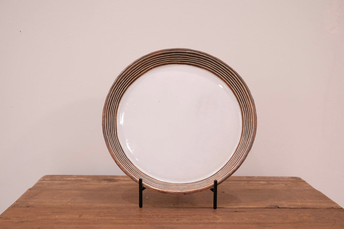 Emishi Kobo 池田匡優&美弥子 - Large Round Plate EK11