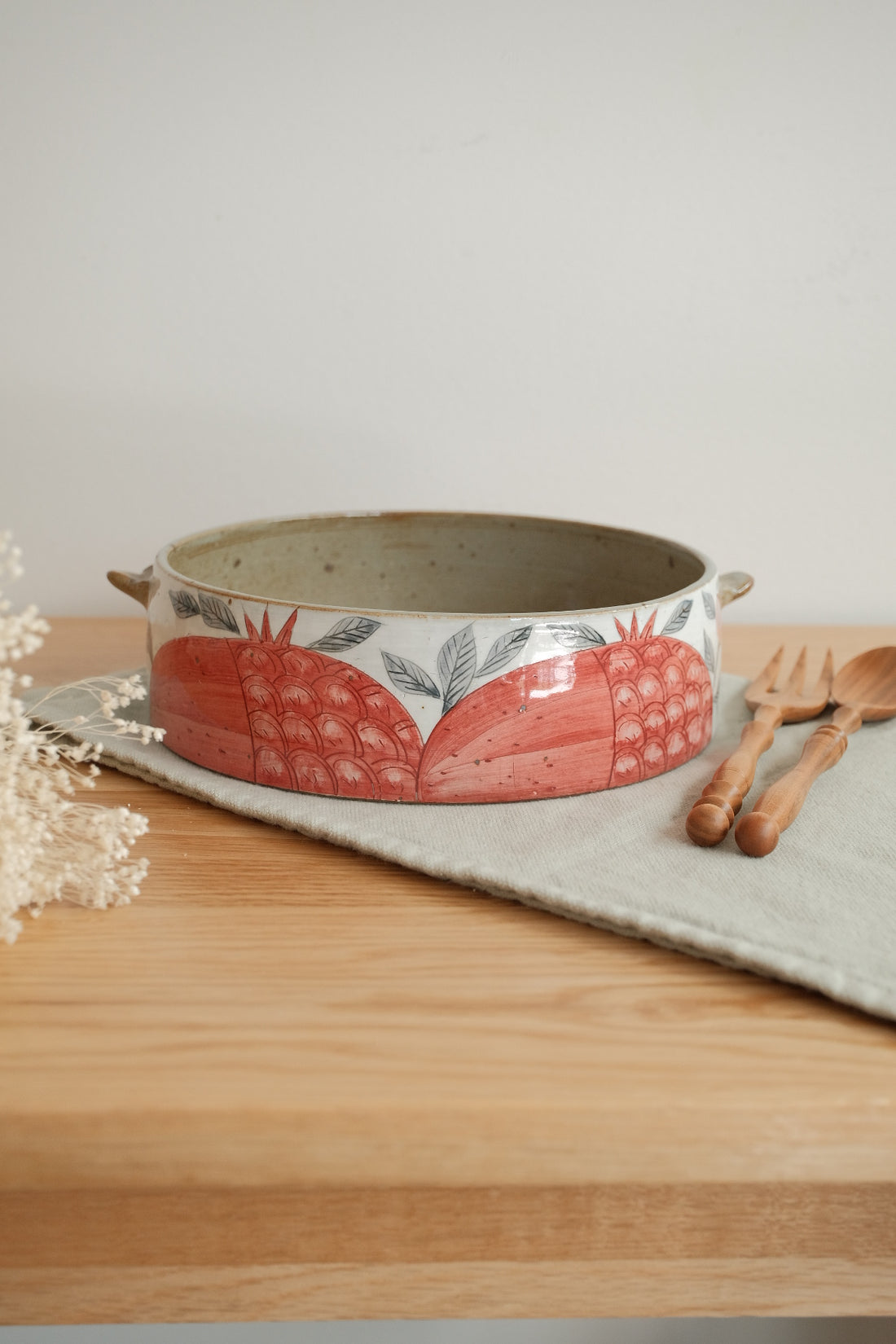 Cool Banana Bowl with Flower Handle
