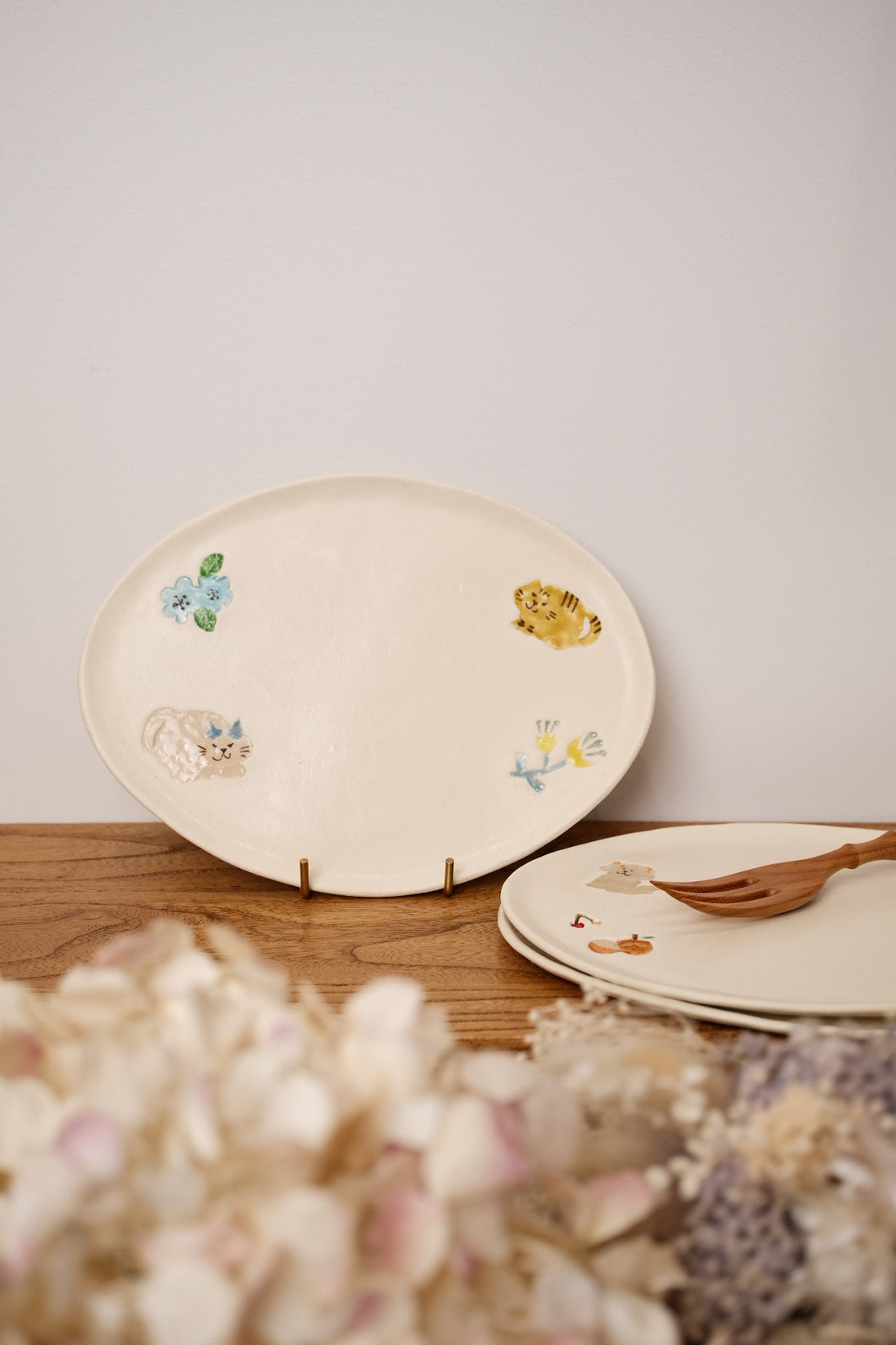 Fukuda Yuko 福田友子 Oval Plate FU10