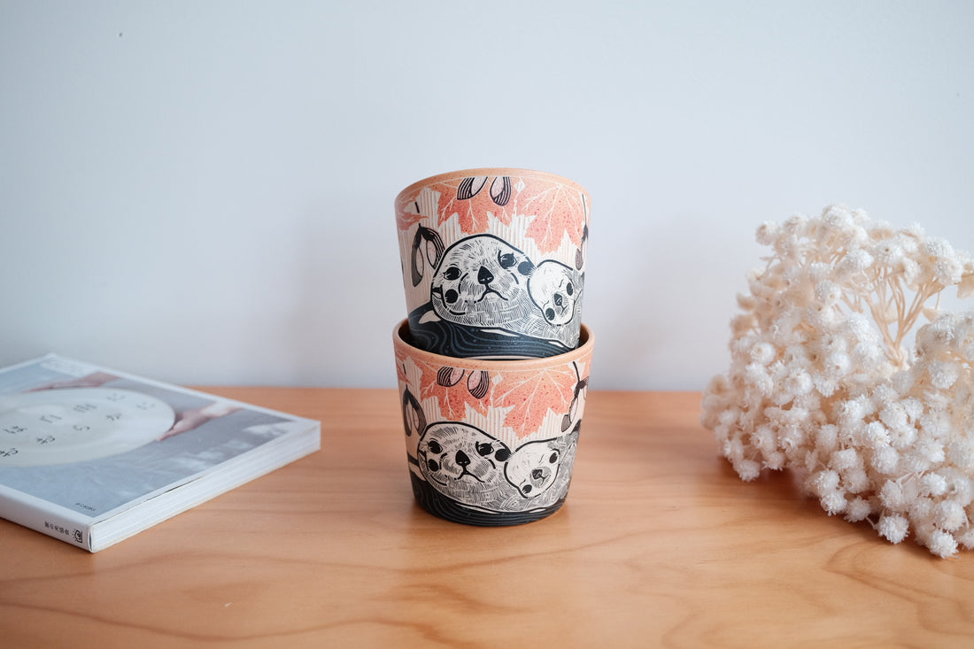 Shirogarasu Studio Canada Limited Edition - Sea Otter Cup BY16