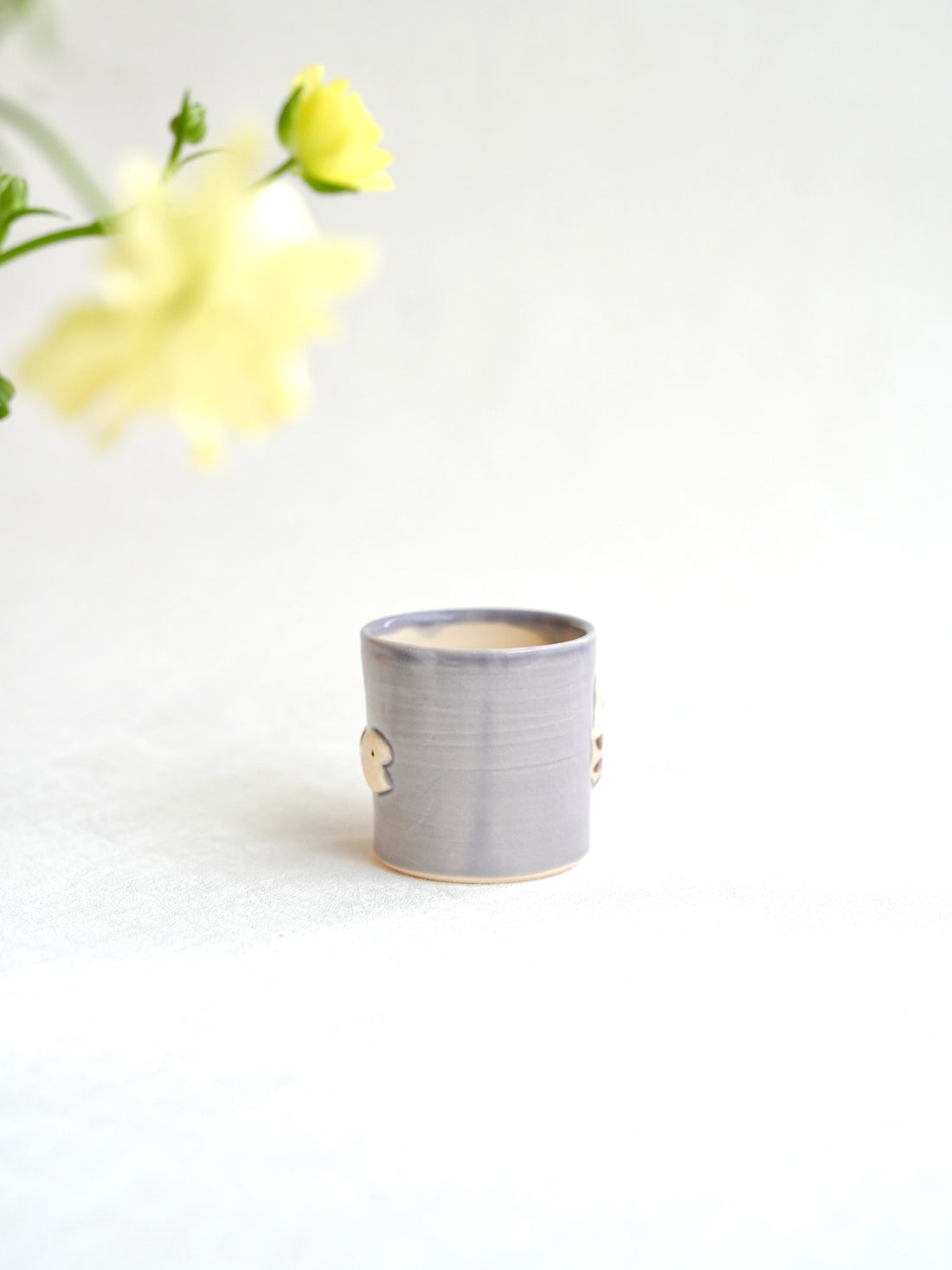 Fumiko Kondo 近藤布美子 - Purple Cat Mug FK10