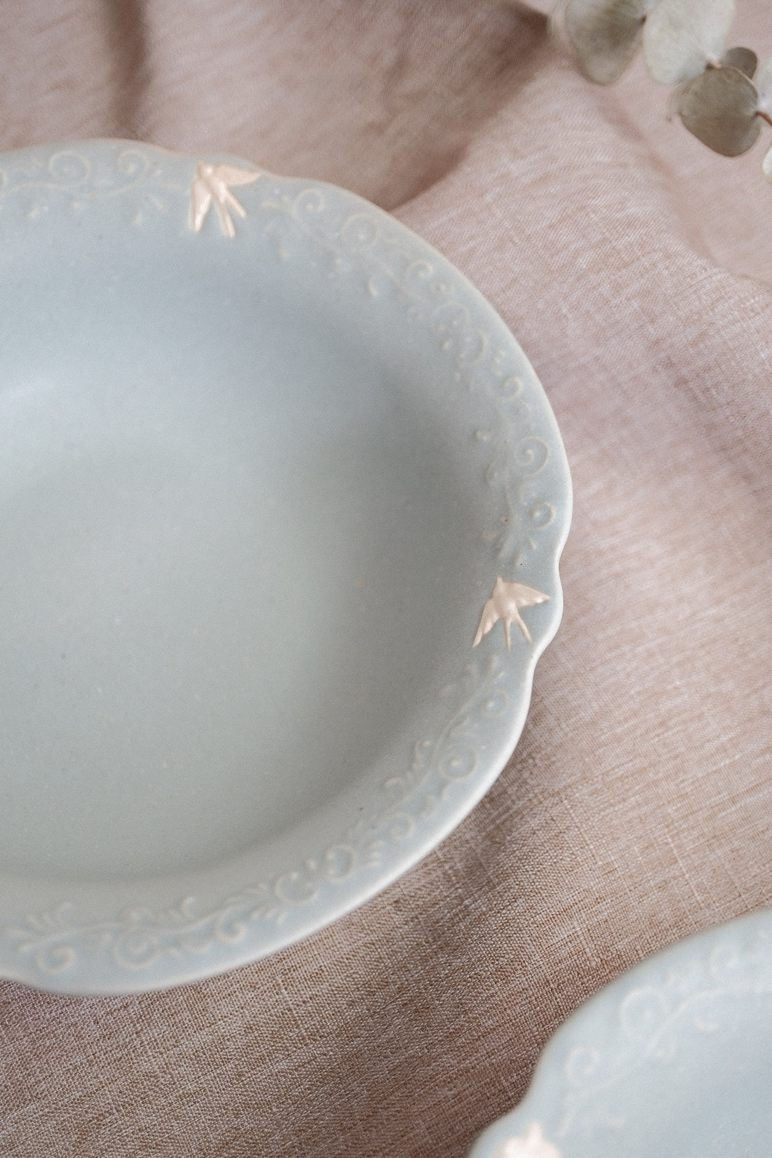 Mashiko Pottery Yoshizawa Bird Bowl