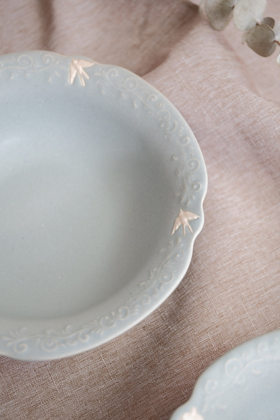 Mashiko Pottery Yoshizawa Bird Bowl