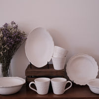 Mishiko Ware White Lace Collection