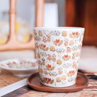 Natsumi Iino 飯野夏實 Free Cup - Golden Floral NI017