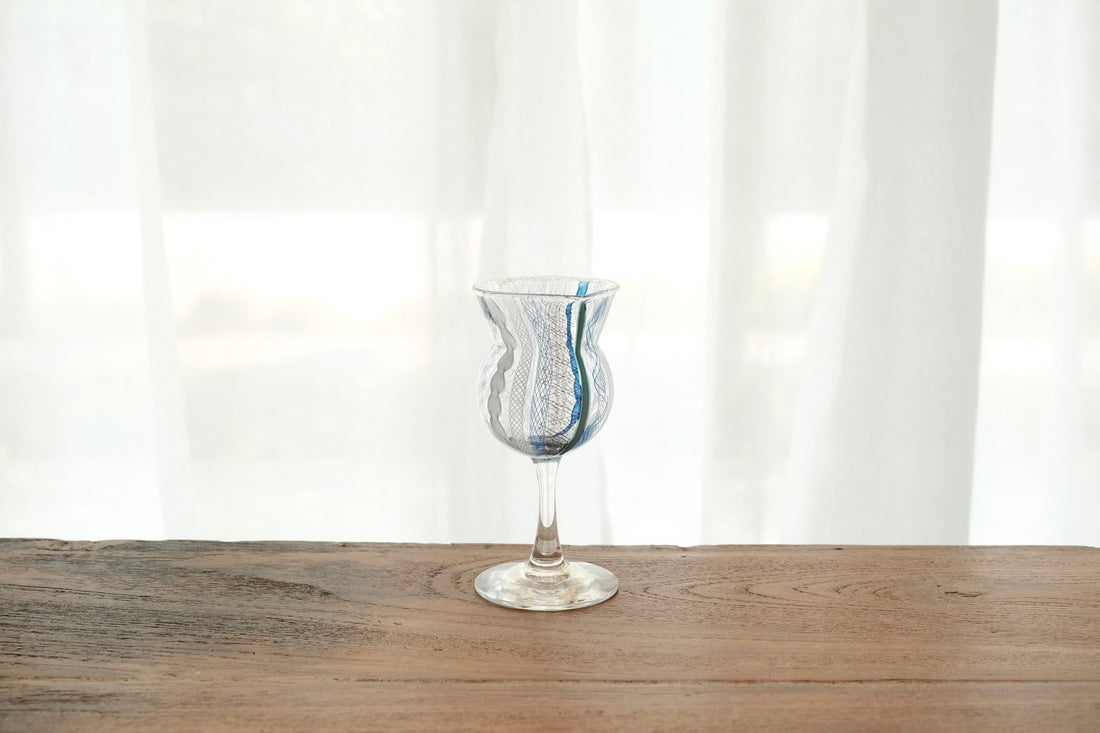 Makiko Kitagata 北形槙子 Lace Liqueur Glass MG09