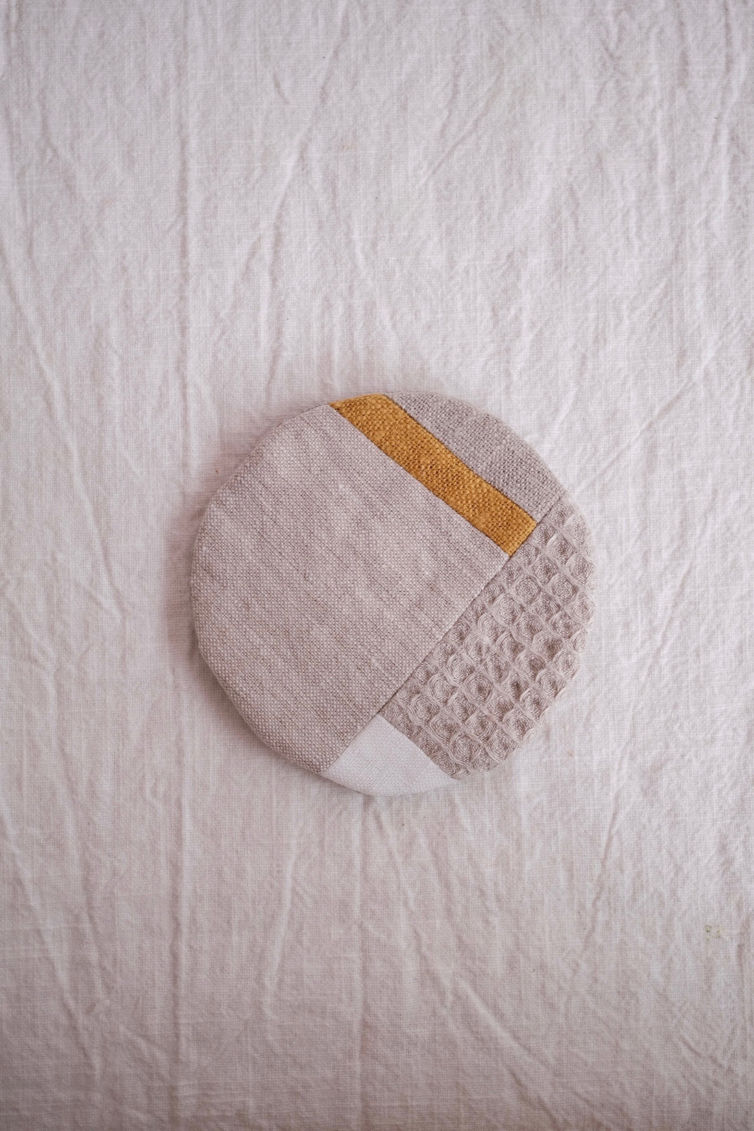 Japanese Linen Round Coaster