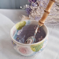 Seto Ware Flower Small Bowl