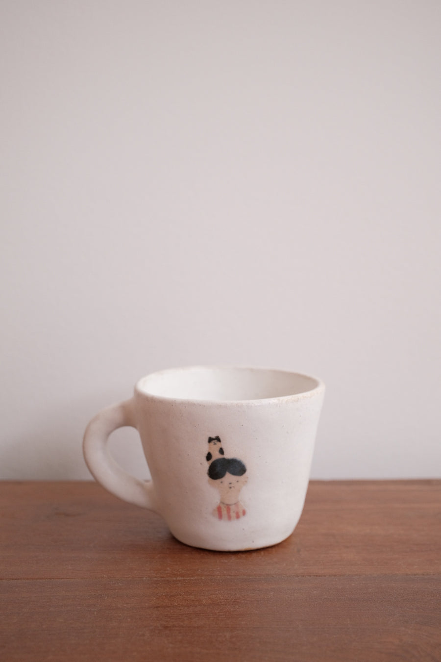 Aya Watanuki 綿貫彩 Mug Large - White Boy