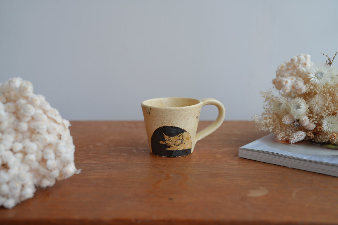 Shoko Hirano 平野照子 Cat Mug SR01 #3