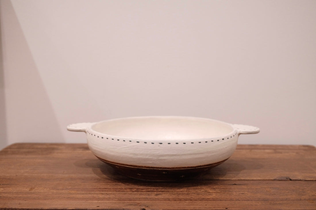 Emishi Kobo 池田匡優&美弥子 - Double Handled Plate EK18