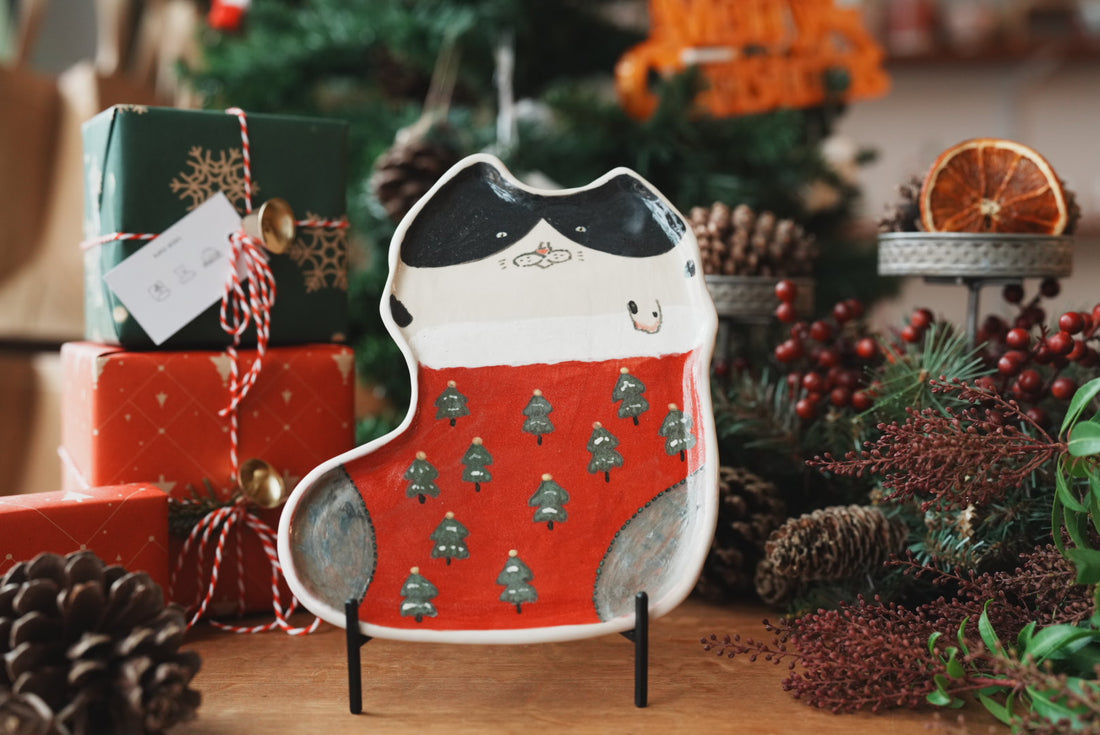 Coco Stone Christmas Plate CS03 #5