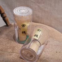 Bamboo Matcha Whisk 60 Prongs Twine Count